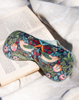 The Voyager Velvet Eye Mask with Dried Lavender Flowers