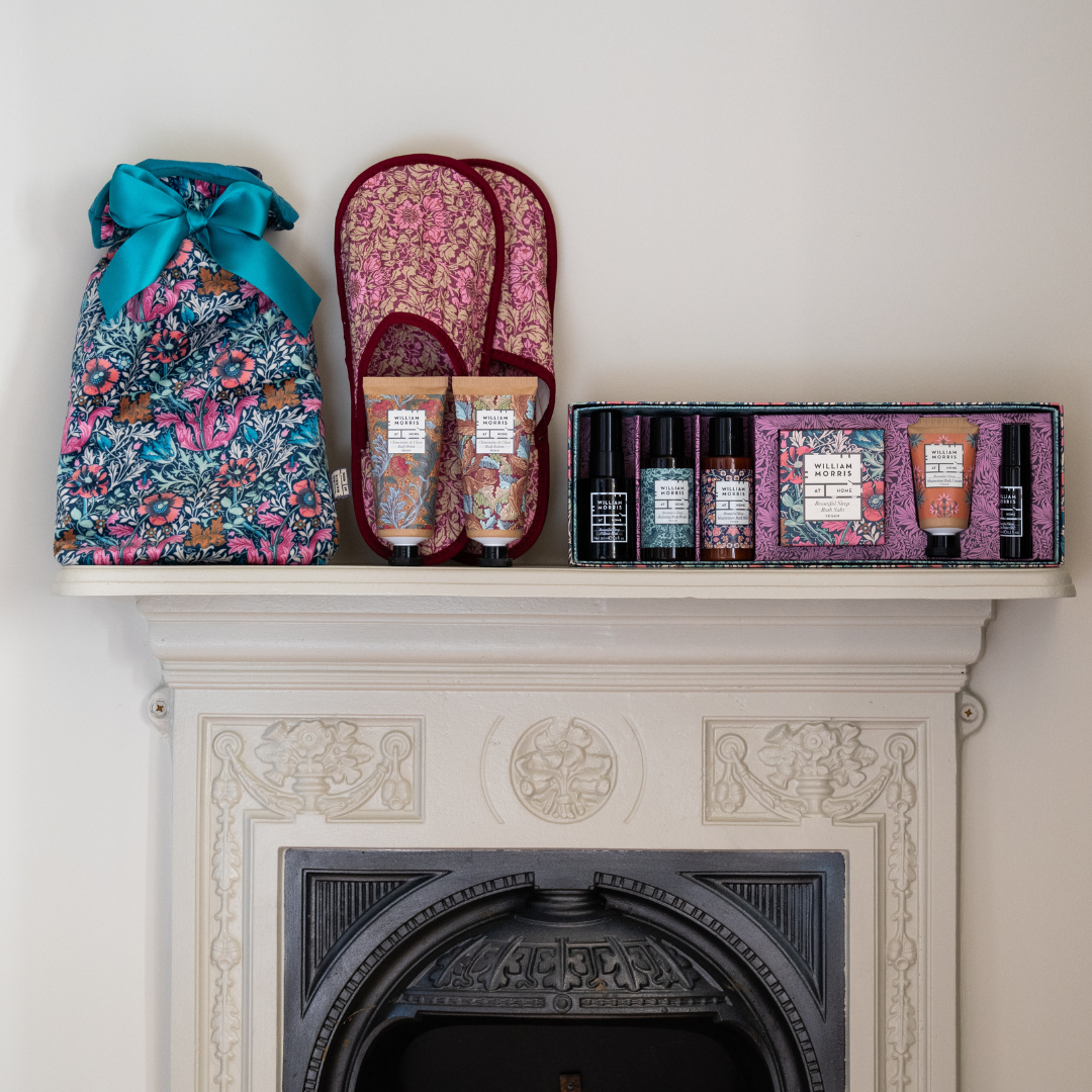 Beautiful Sleep Quilted Slipper Set